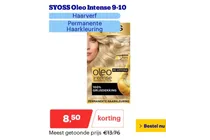 syoss oleo intense 9 10 haarverf
