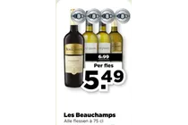 les beauchamps wijn