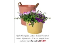 pot met hengsels