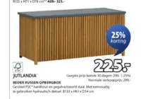 beder kussen opbergbox