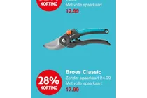 broes classic snoeischaar