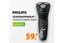 scheerapparaat series 3000x