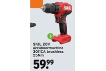 20v accuboormachine 3011ca brushless
