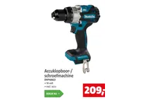 accuklopboor schroefmachine