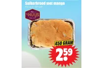suikerbrood met mango