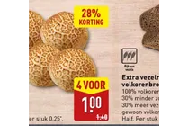 extra vezelrijk volkorenbroodje