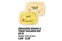 vrije uitloop ei beslook salade