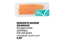 gerookte noorse zalmhaas