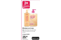 b tan glow your own way shimmer gradual self tan gel