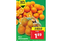 pers sinaasappels