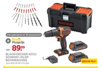 accu schroef klop boormachine