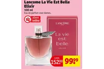 la vie est belle elixir