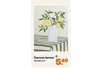 canvas lemon