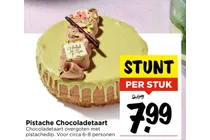 pistache chocoladetaart