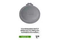 wolf of wilderness hondenvoer