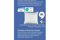 kvitekoll synthetisch kussen