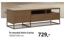 tv meubel klein carise