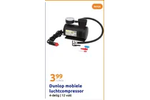 dunlop mobiele luchtcompressor