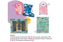 floral garden voetmasker
