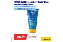 nivea sun protect hydrate ultra zonnebrand creme