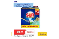 vaatwascapsules brilliant shine plus