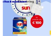 sun wasmiddel capsules kwartaalbox