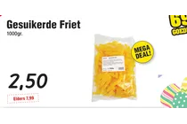 gesuikerde friet