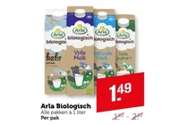 biologische volle yoghurt