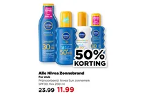 nivea sun zonnemelk spf30