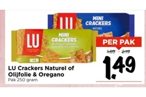 lu mini crackers naturel of olijfolie oregano