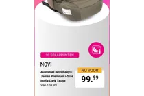 autostoel novi baby james premium i size isofix