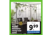 stalen decoratie stang voor tafels