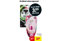 kruidvat scheermes voor mannen