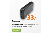 powerbank performance 20 power pack