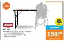 bbq tafel