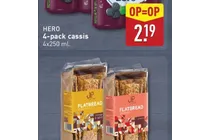 4 pack cassis