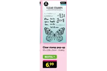clear stamp pop up