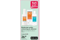 zonbescherming spf 30 en aftersun bruinverlengend