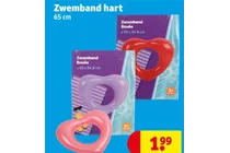 zwemband hart