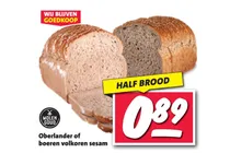 oberlander of boeren volkoren sesam brood