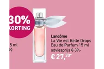 la vie est belle drops eau de parfum