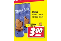 milka choco creme rol