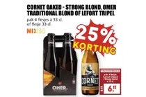 cornet oaked strong blond