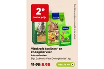 konijnen en knaagdiervoer