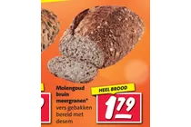 molengoud bruin meergranen brood