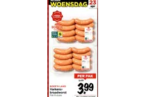 varkens braadworst