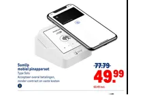 sumup mobiel pinapparaat type solo