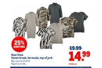 linnen broek bermuda top of jurk