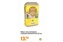 onkruidmijdend voegzand dansand tuin