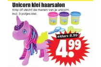 unicorn klei haarsalon